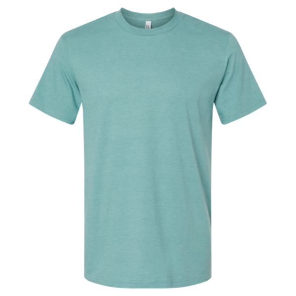American Apparel Unisex CVC Tee, Heather Arctic, Front view