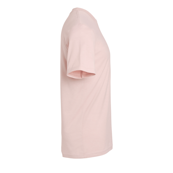 American Apparel Unisex CVC Tee, Heather Blush, Right Sleeve view