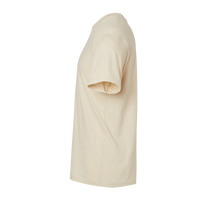 American Apparel Unisex CVC Tee, Heather Bone, Left Sleeve view
