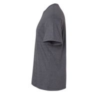 American Apparel Unisex CVC Tee, Heather Charcoal, Left Sleeve view