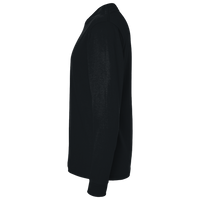 American Apparel Unisex Heavyweight Cotton Long Sleeve Tee, Black, Left Sleeve view