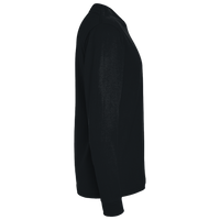 American Apparel Unisex Heavyweight Cotton Long Sleeve Tee, Black, Right Sleeve view