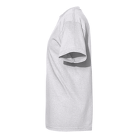 American Apparel Unisex Heavyweight Cotton Tee, Ash Grey, Left Sleeve view