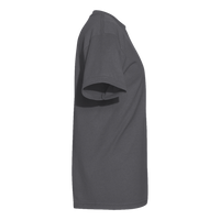 American Apparel Unisex Heavyweight Cotton Tee, Charcoal, Right Sleeve view