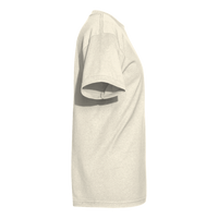 American Apparel Unisex Heavyweight Cotton Tee, Cream, Right Sleeve view