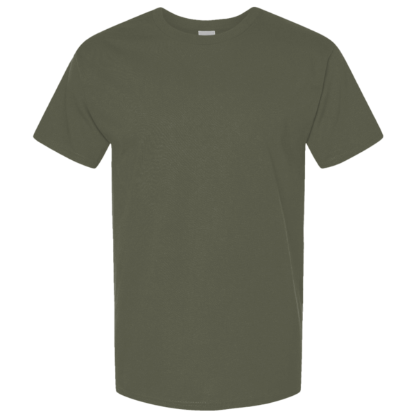 American Apparel Unisex Pique Mockneck Tee, Lieutenant, Front view