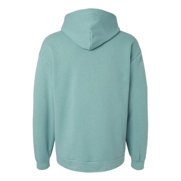 American Apparel Unisex ReFlex Fleece Hoodie Sweatshirt, Arctic, Back view