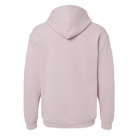 American Apparel Unisex ReFlex Fleece Hoodie Sweatshirt, Blush, Back view