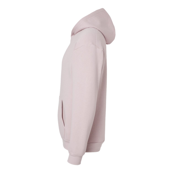 American Apparel Unisex ReFlex Fleece Hoodie Sweatshirt, Blush, Left Sleeve view