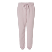 American Apparel Unisex ReFlex Fleece Sweatpants, Blush, Front view