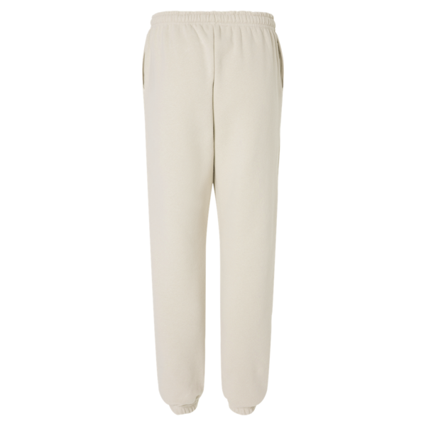American Apparel Unisex ReFlex Fleece Sweatpants, Bone, Back view