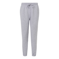 American Apparel Unisex ReFlex Fleece Sweatpants, Heather Grey, Front view