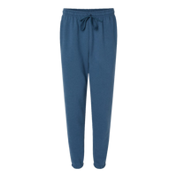 American Apparel Unisex ReFlex Fleece Sweatpants, Sea Blue, Front view