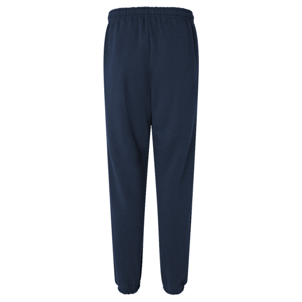 American Apparel Unisex ReFlex Fleece Sweatpants, True Navy, Back view