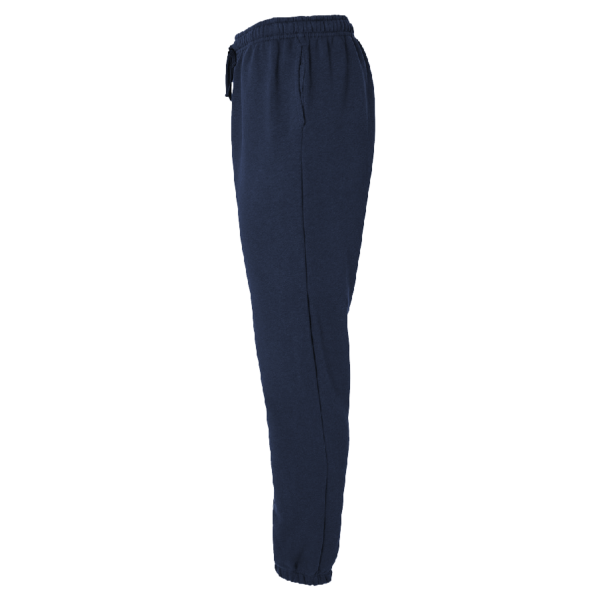 American Apparel Unisex ReFlex Fleece Sweatpants, True Navy, Left Side view