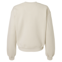American Apparel Women's ReFlex Fleece Crewneck Sweatshirt, Bone, Back view
