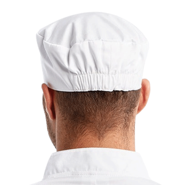 Artisan Collection by Reprime Chef's Beanie, White, Back view