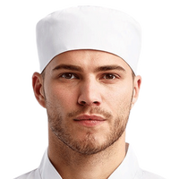 Artisan Collection by Reprime Chef's Beanie, White, Front view