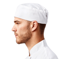 Artisan Collection by Reprime Chef's Beanie, White, Left Side view