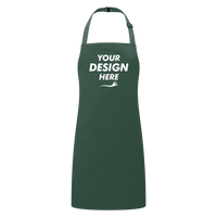 Artisan Collection by Reprime Youth Recycled Apron, Bottle, Front view, Mockup