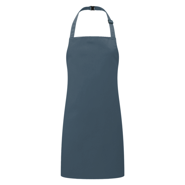 Artisan Collection by Reprime Youth Recycled Apron, Dark Grey, Front view