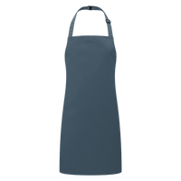 Artisan Collection by Reprime Youth Recycled Apron, Dark Grey, Front view