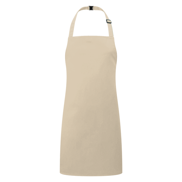Artisan Collection by Reprime Youth Recycled Apron, Natural, Front view