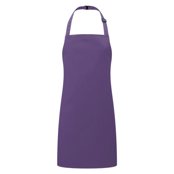 Artisan Collection by Reprime Youth Recycled Apron, Purple, Front view