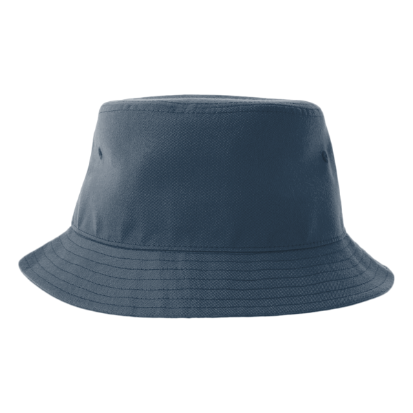 Atlantis Headwear Sustainable Bucket Hat, Navy, Back view
