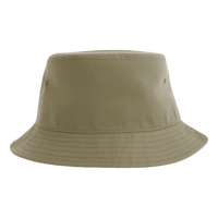 Atlantis Headwear Sustainable Bucket Hat, Olive, Front view