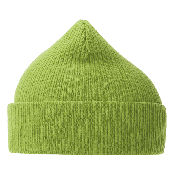 Atlantis Headwear Sustainable Cuffed Beanie, Leaf Green, Right Side view