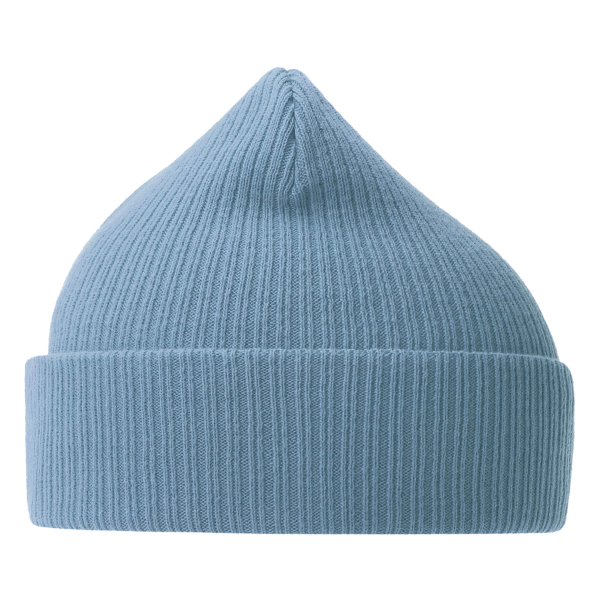 Atlantis Headwear Sustainable Cuffed Beanie, Light Avio Blue, Right Side view