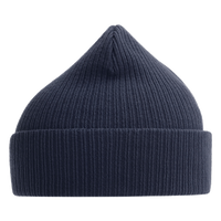 Atlantis Headwear Sustainable Cuffed Beanie, Navy, Left Side view