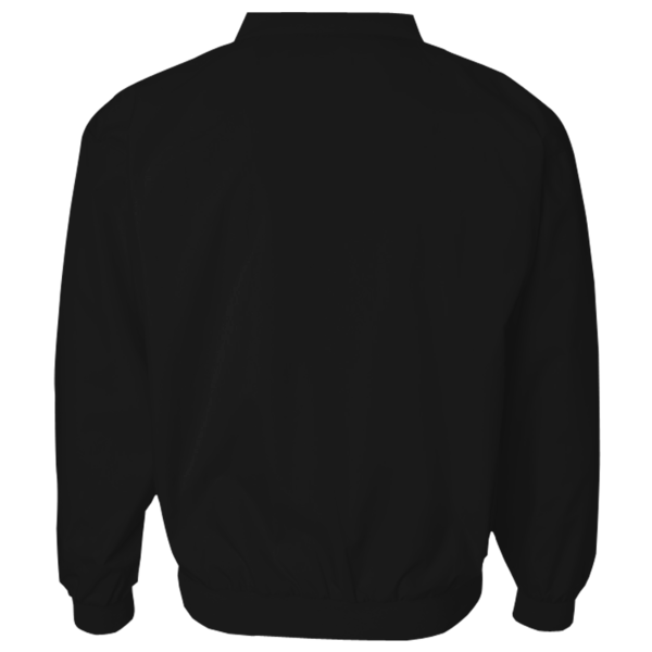 Augusta Sportswear Unisex Micro Poly Windshirt, Black, Back view