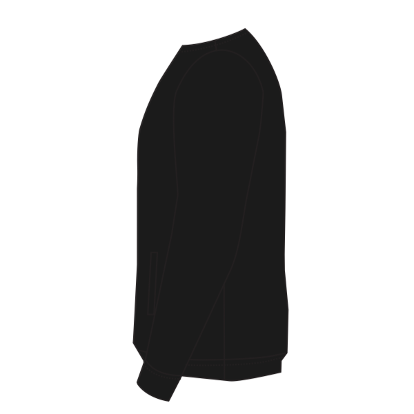 Augusta Sportswear Unisex Micro Poly Windshirt, Black, Left Sleeve (Long) view
