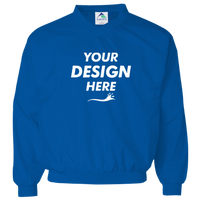 Augusta Sportswear Unisex Micro Poly Windshirt, Royal, Front view, Mockup