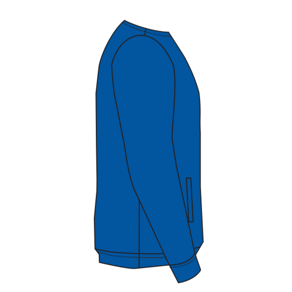 Augusta Sportswear Unisex Micro Poly Windshirt, Royal, Right Sleeve (Long) view