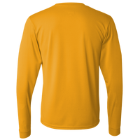 Augusta Sportswear Unisex Nexgen Performance Long Sleeve T-Shirt, Gold, Back view