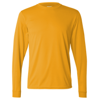 Augusta Sportswear Unisex Nexgen Performance Long Sleeve T-Shirt, Gold, Front view