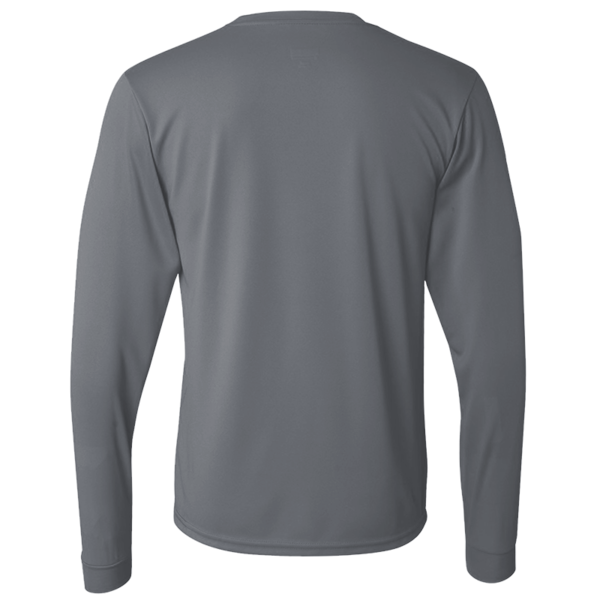 Augusta Sportswear Unisex Nexgen Performance Long Sleeve T-Shirt, Graphite, Back view