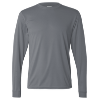 Augusta Sportswear Unisex Nexgen Performance Long Sleeve T-Shirt, Graphite, Front view