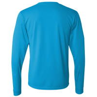 Augusta Sportswear Unisex Nexgen Performance Long Sleeve T-Shirt, Power Blue, Back view
