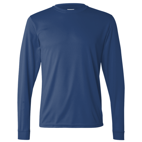 Augusta Sportswear Unisex Nexgen Performance Long Sleeve T-Shirt, Royal, Front view