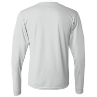 Augusta Sportswear Unisex Nexgen Performance Long Sleeve T-Shirt, Silver, Back view