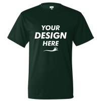 Augusta Sportswear Unisex Nexgen Performance T-Shirt, Dark Green, Front view, Mockup