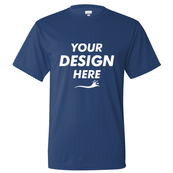 Augusta Sportswear Unisex Nexgen Performance T-Shirt, Royal, Front view, Mockup
