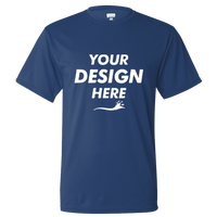 Augusta Sportswear Unisex Nexgen Performance T-Shirt, Royal, Front view, Mockup