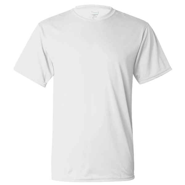 Augusta Sportswear Unisex Nexgen Performance T-Shirt, White, Front view