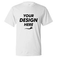 Augusta Sportswear Unisex Nexgen Performance T-Shirt, White, Front view, Mockup