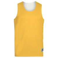 Augusta Sportswear Unisex Reversible Wicking Tank Top, Gold / White, Front view